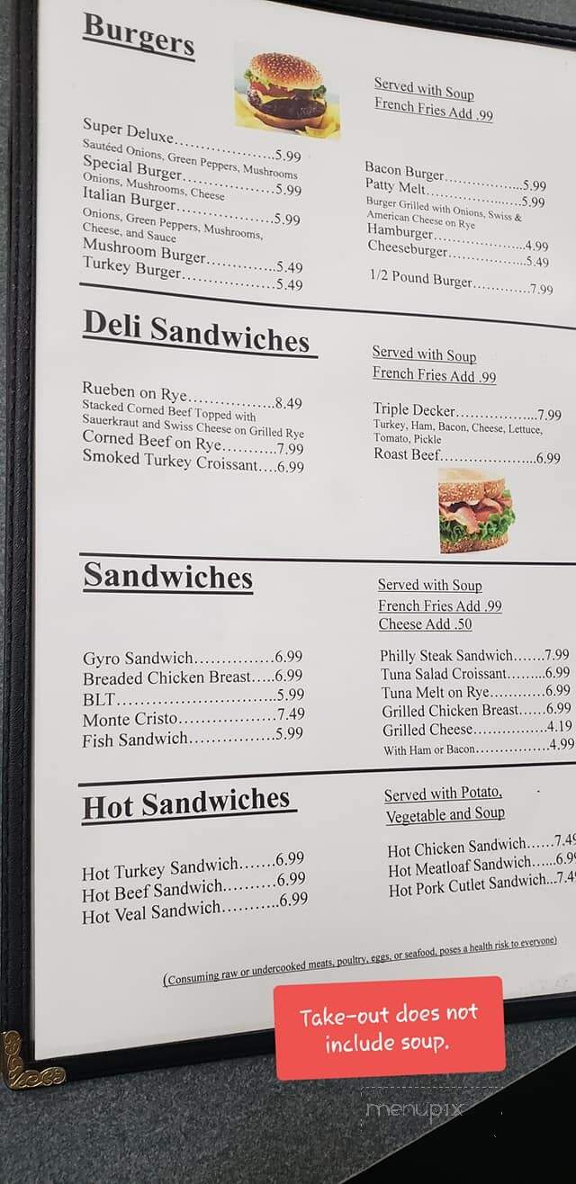 Cortina's Family Restaurant - Cleveland, OH menu_pic