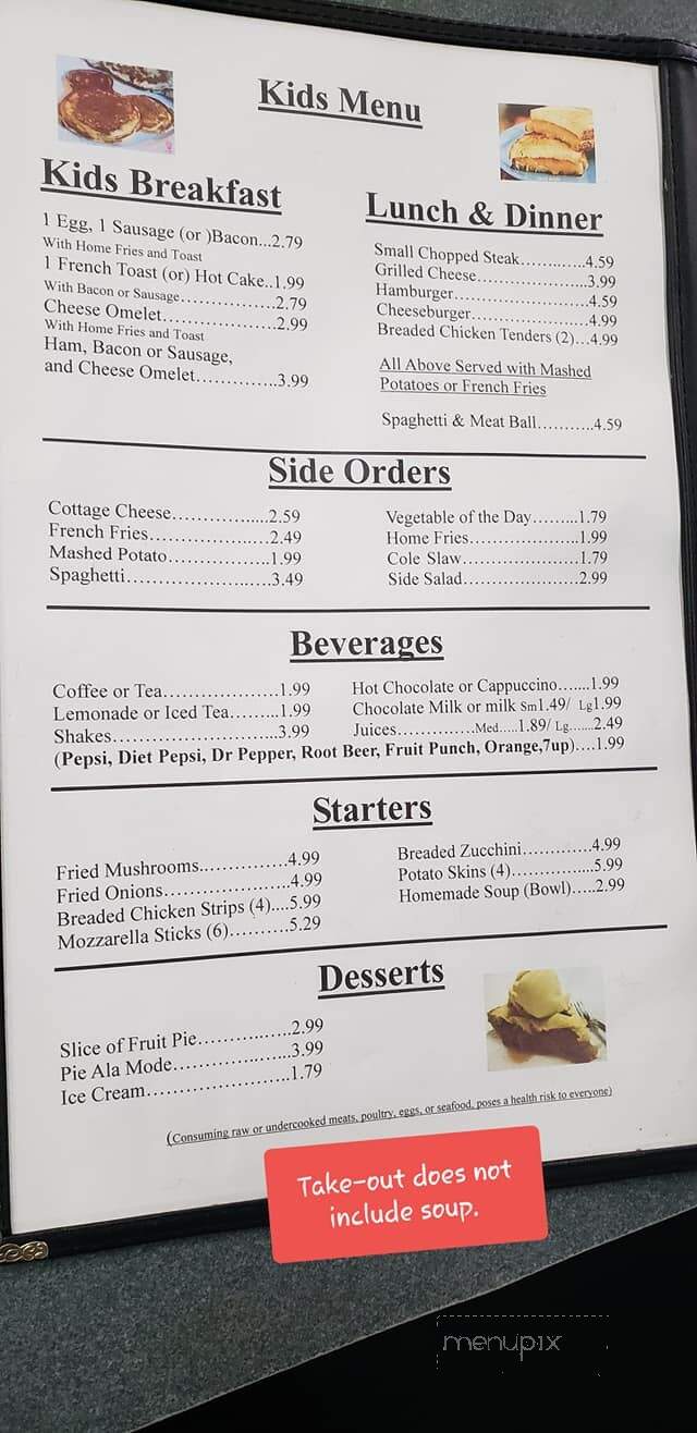 Cortina's Family Restaurant - Cleveland, OH menu_pic