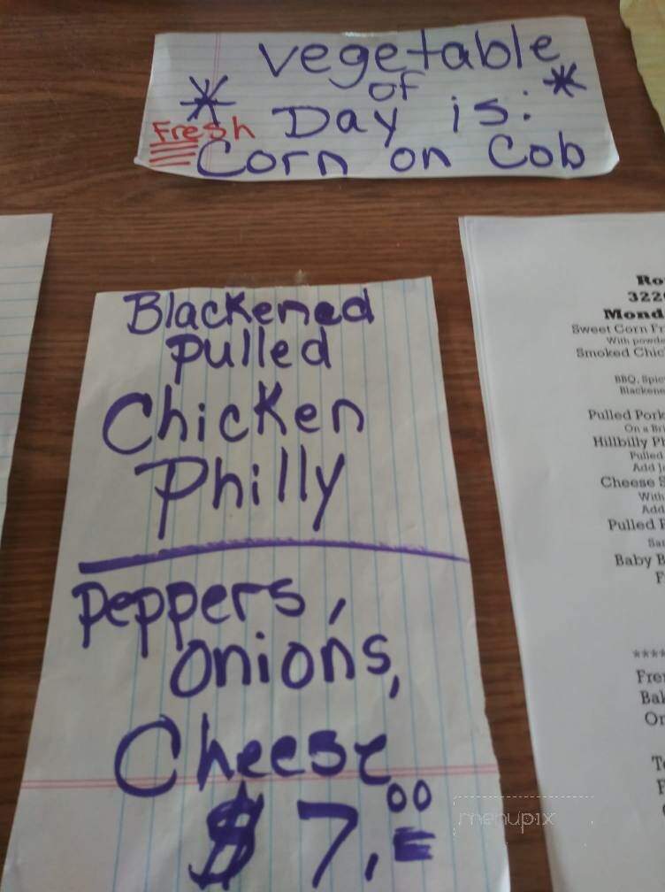Ron's Roadside Grille - Brooksville, FL menu_pic