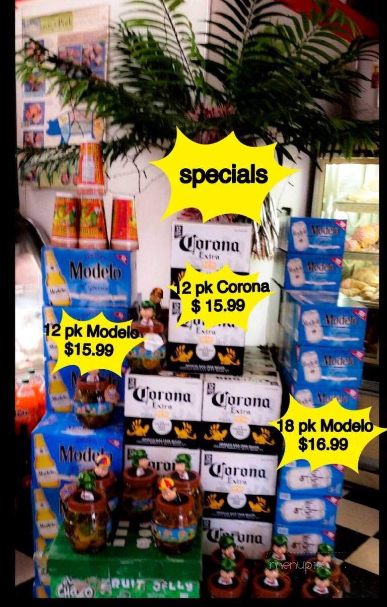 La Nortena - Beaverton, OR menu_pic