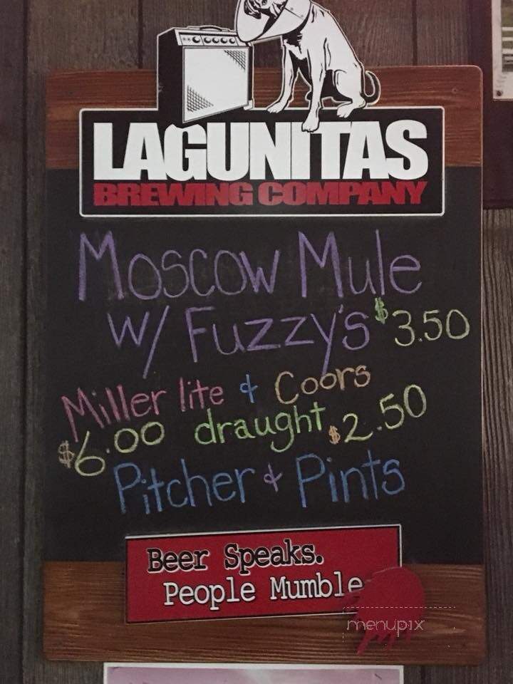 Bob's Pub - South Bend, IN menu_pic