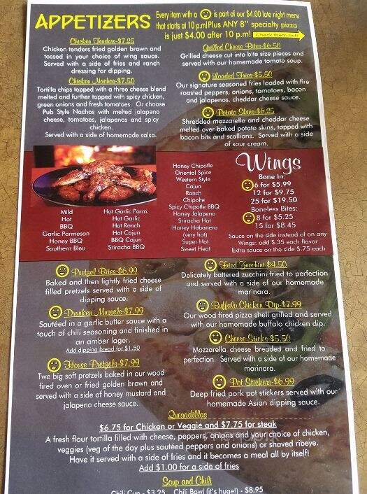 Hop's Place - Pittsburgh, PA menu_pic