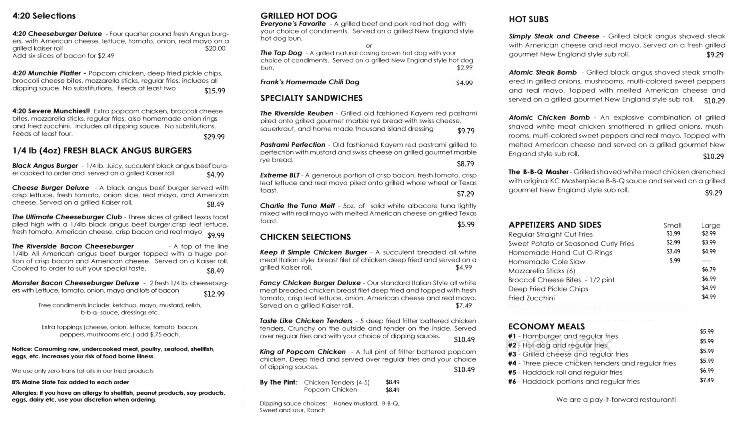 Riverside Take Out - Machias, ME