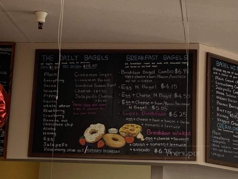 Clearwater Bagel Co - Walnut, CA menu_pic