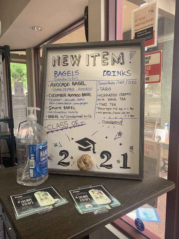 Clearwater Bagel Co - Walnut, CA menu_pic