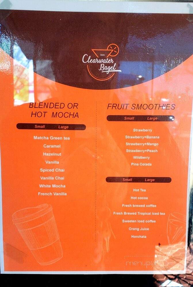 Clearwater Bagel Co - Walnut, CA menu_pic