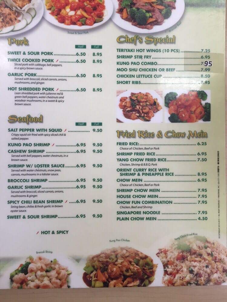 Dai-Ichi - Clovis, CA menu_pic