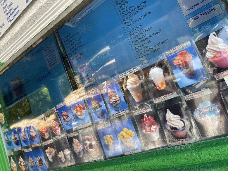 R & M Snow Fun Shave Ice - Delano, CA menu_pic