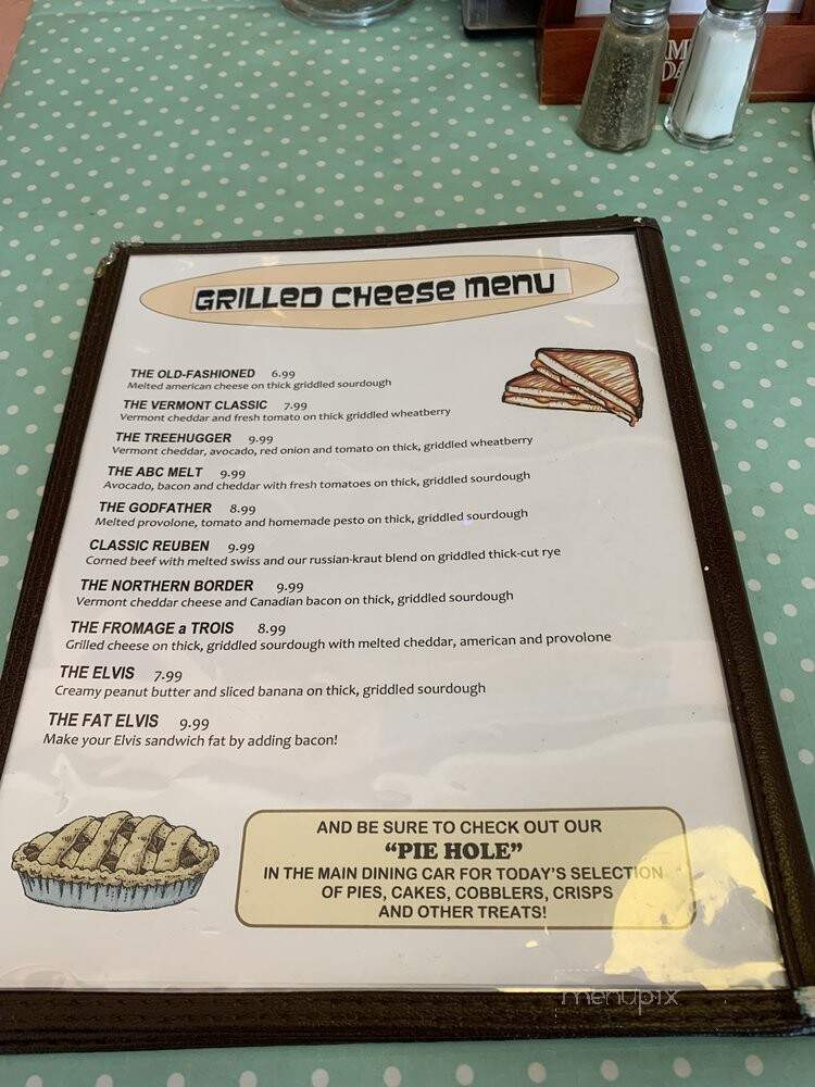 The Flamingo Diner - Brattleboro, VT menu_pic
