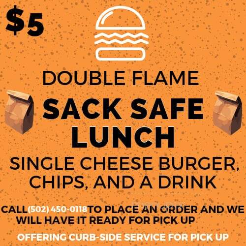 Double Flame Burgers - Louisville, KY menu_pic
