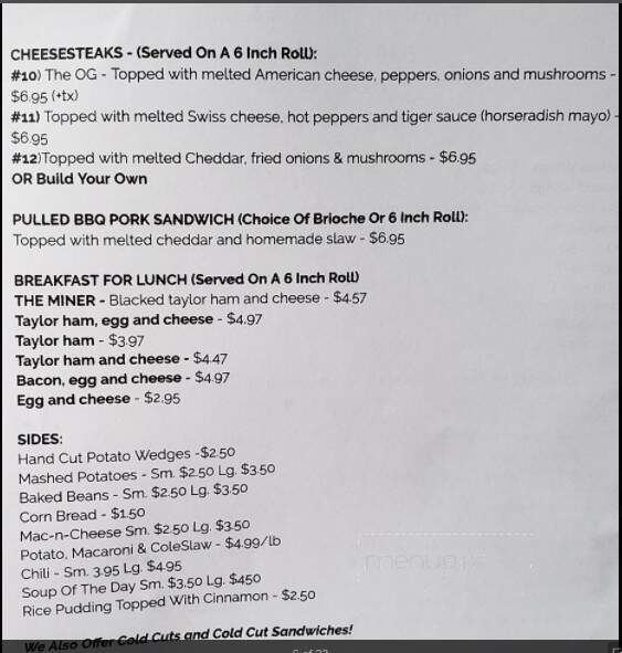 Franklin Chicken and Ribs - Franklin, NJ menu_pic