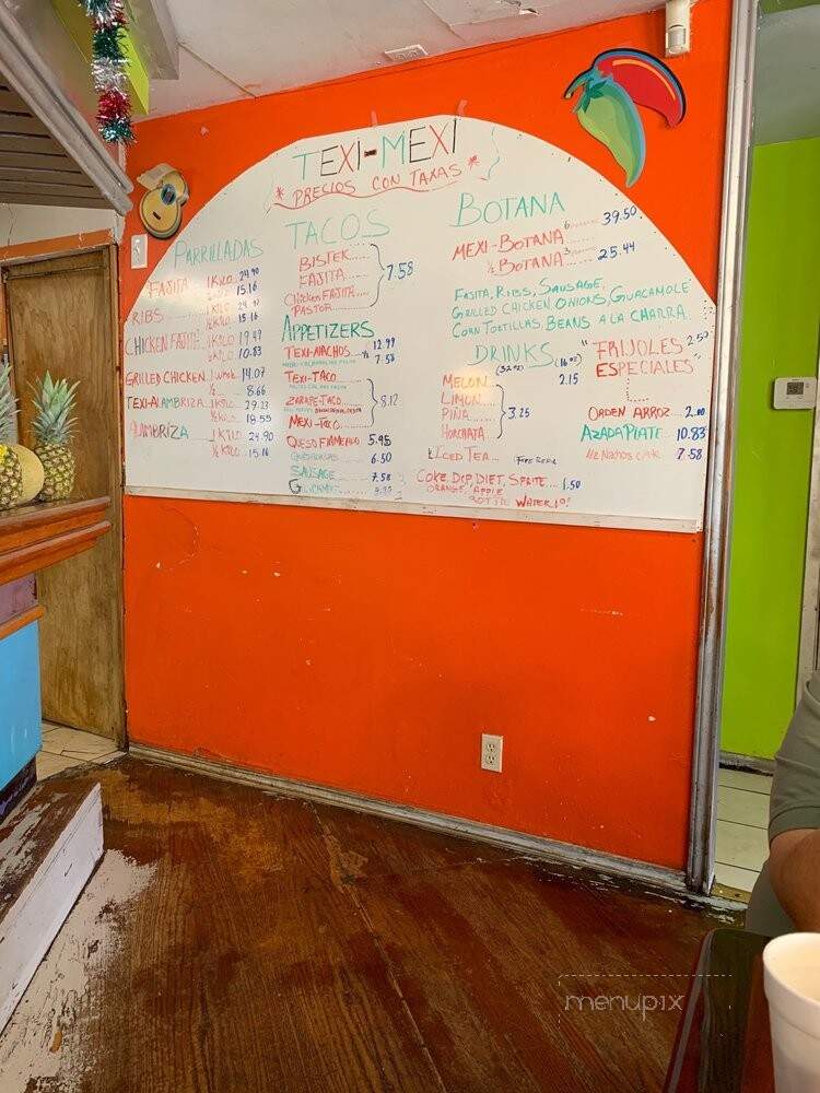 Texi Mexi - Port Isabel, TX menu_pic
