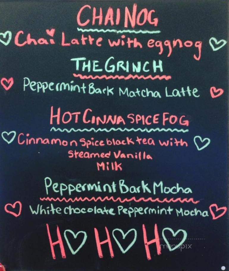 Coffee Luv Bug - Courtenay, BC menu_pic