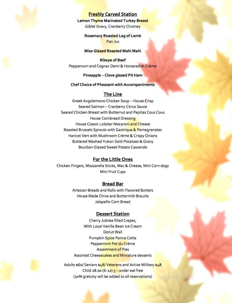 Hilton Dallas/Rockwall Lakefront Mistra - Rockwall, TX menu_pic