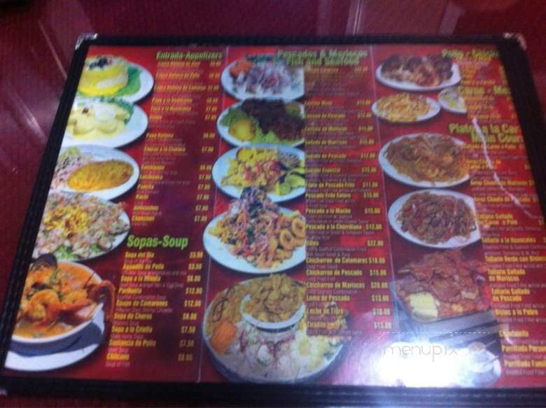 La Caravana - Elizabeth, NJ menu_pic