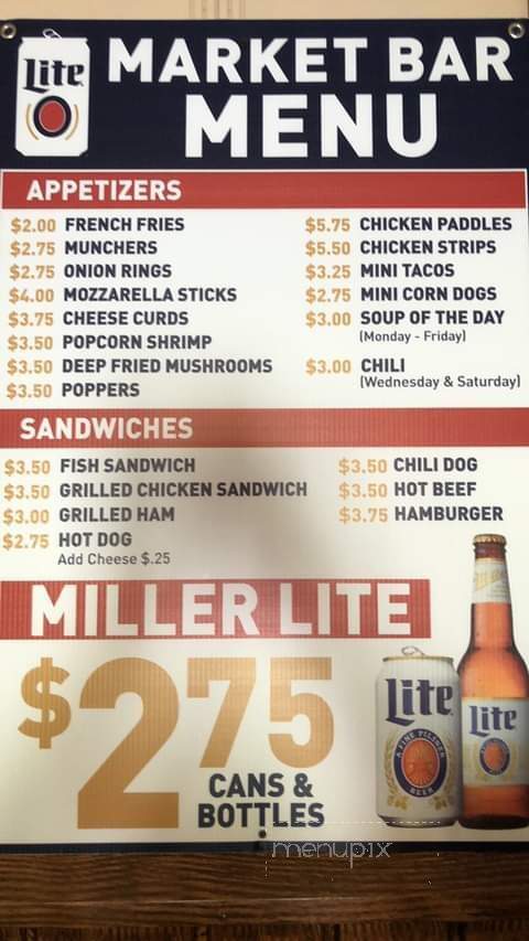 Market Bar - Sparta, WI menu_pic