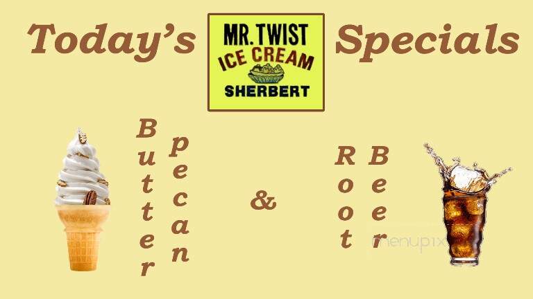Mr Twist Ice Cream - Granite City, IL menu_pic