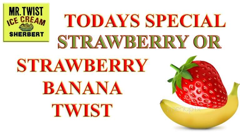 Mr Twist Ice Cream - Granite City, IL menu_pic