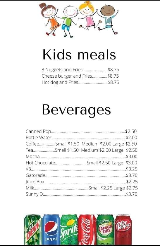 Bits & Bites - Preeceville, SK menu_pic