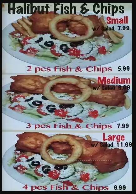 Aunty Mary's - Scarborough, ON menu_pic