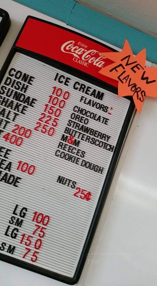 Bridgewater Cafe - Bridgewater, IA menu_pic