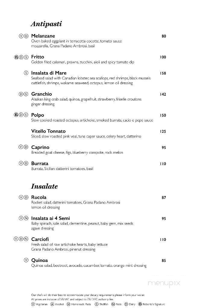 Roberto's Restaurant - Taos, NM menu_pic