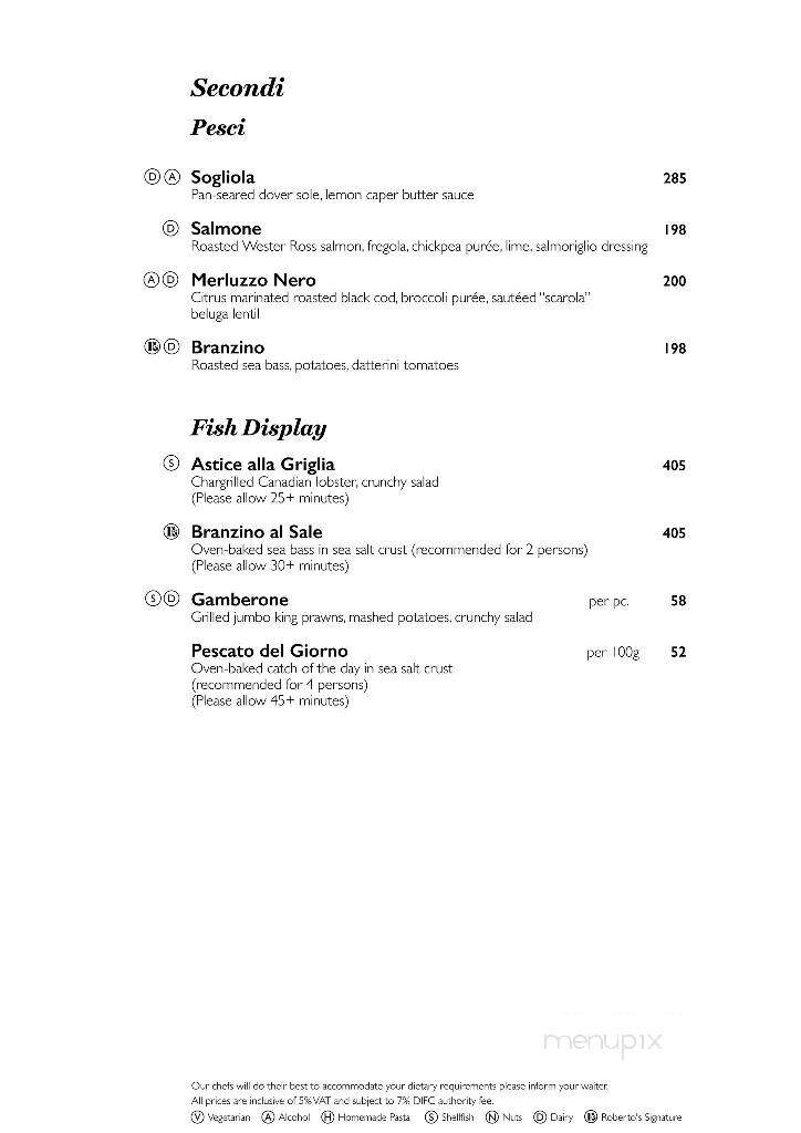 Roberto's Restaurant - Taos, NM menu_pic