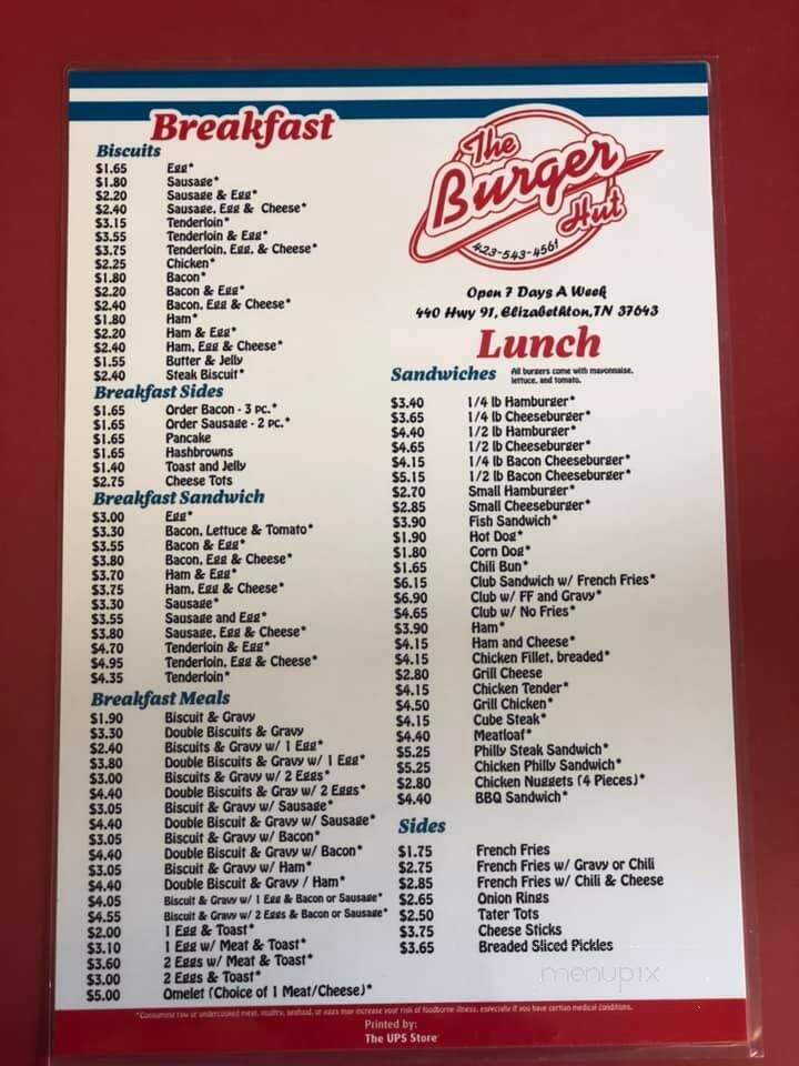 Betty's Burger Hut - Elizabethton, TN