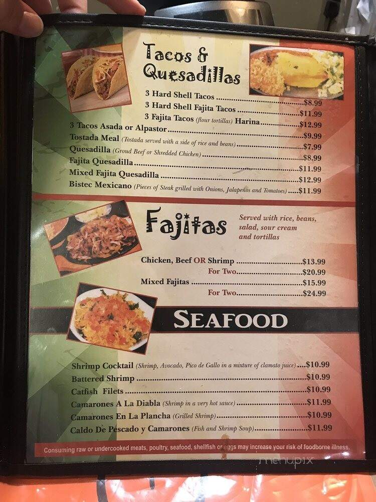 Dona Carmen's Restaurant - Guymon, OK menu_pic