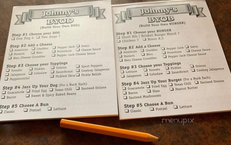 Johnny Rotten's Burger Bar & Wienery - Salina, KS menu_pic