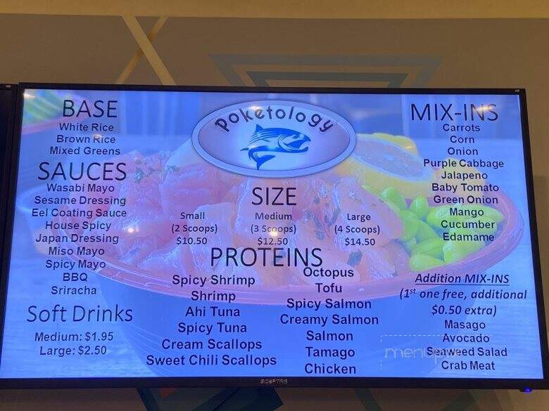 Poketology - San Bernardino, CA menu_pic
