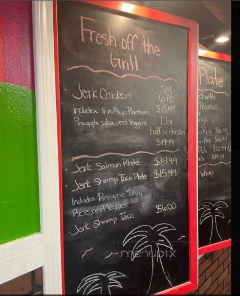Caribbean Fusion Trini Style - Bethany, OK menu_pic