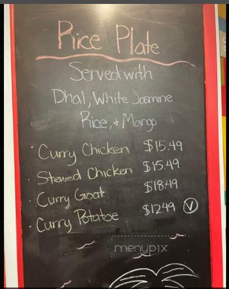 Caribbean Fusion Trini Style - Bethany, OK menu_pic