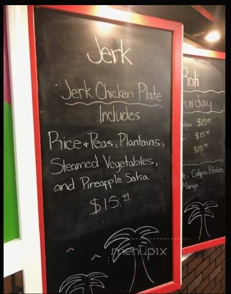 Caribbean Fusion Trini Style - Bethany, OK menu_pic
