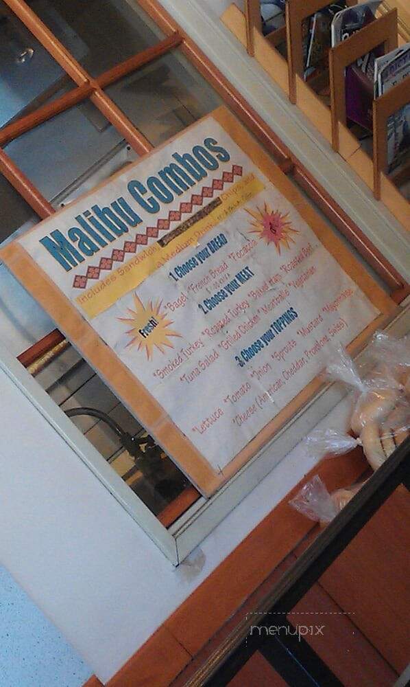 Malibu Bagel Cafe - Upland, CA menu_pic