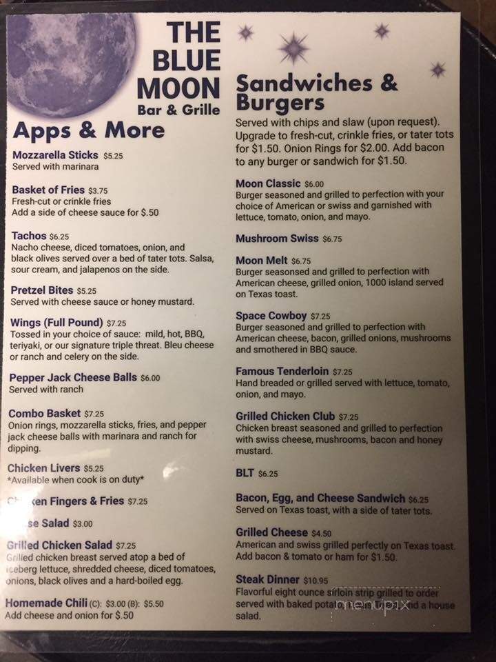 Blue Moon Bar & Grille - Indianapolis, IN