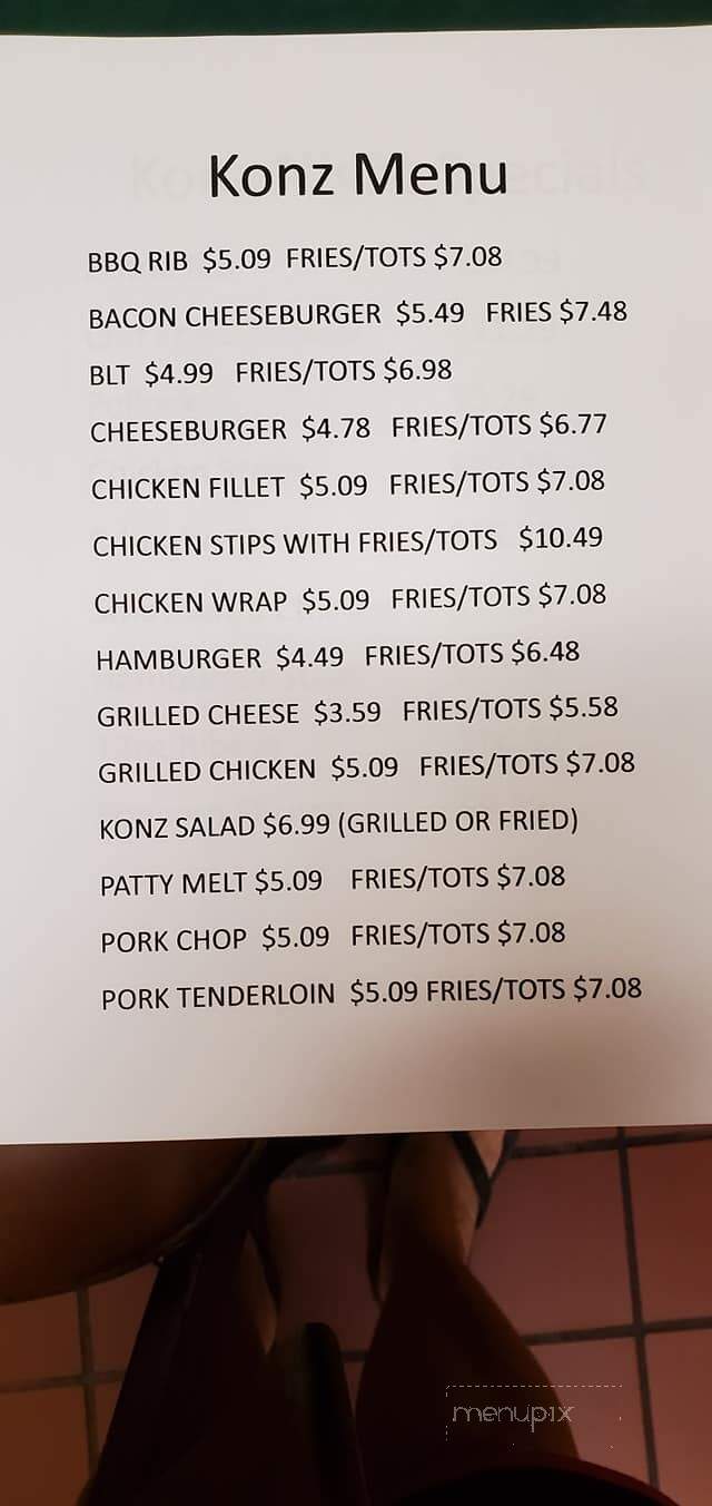 Konz Restaurant & Lounge - Walnut, IL