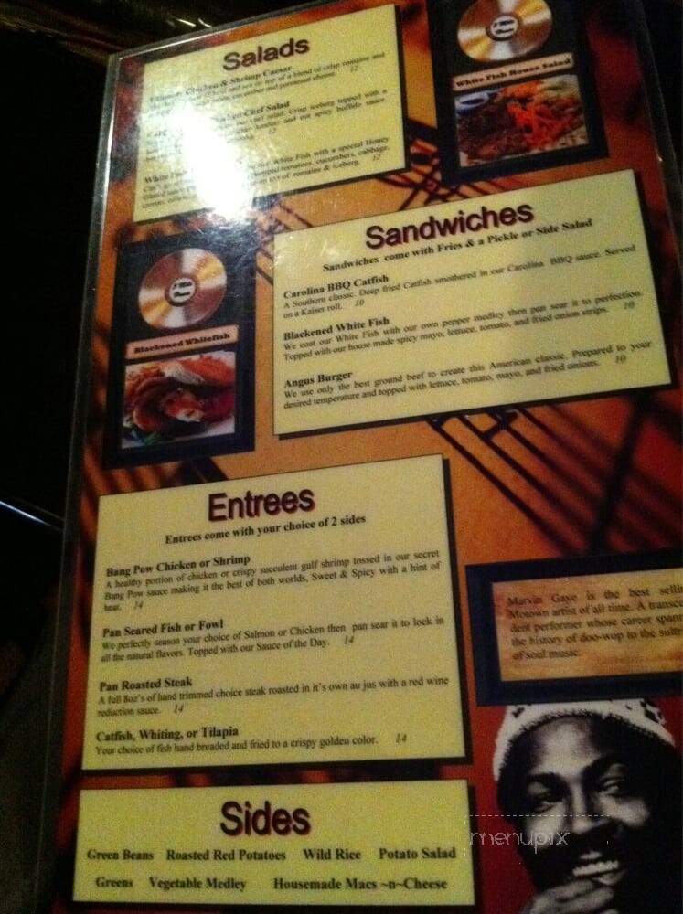 Five Mile House - Baltimore, MD menu_pic