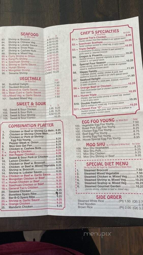 China Cafe - Grayson, GA menu_pic