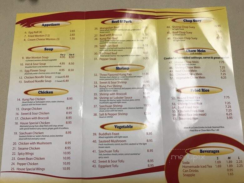 Chinatown Fast Food - Loma Linda, CA menu_pic