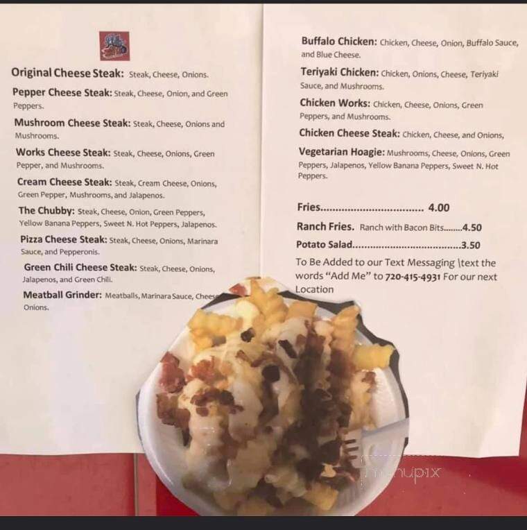 Philly On The Go - Castle Rock, CO menu_pic
