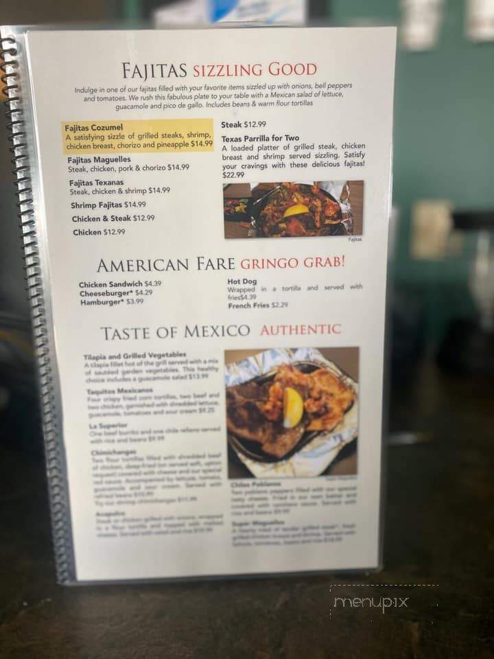 Los Maguelles - Pendleton, IN menu_pic
