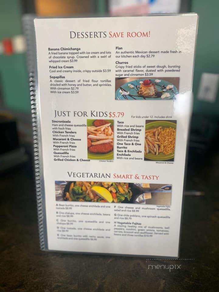 Los Maguelles - Pendleton, IN menu_pic