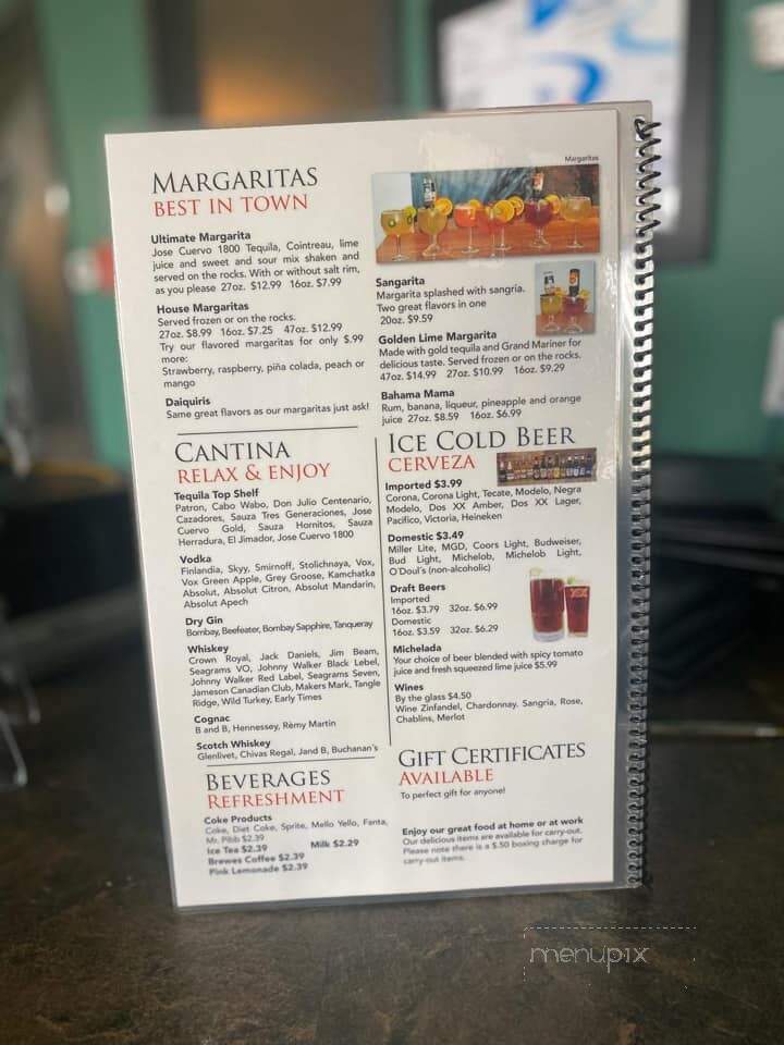 Los Maguelles - Pendleton, IN menu_pic