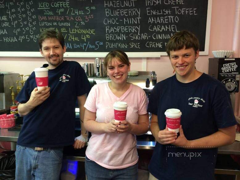 Pink Pastry Shop - Bar Harbor, ME menu_pic