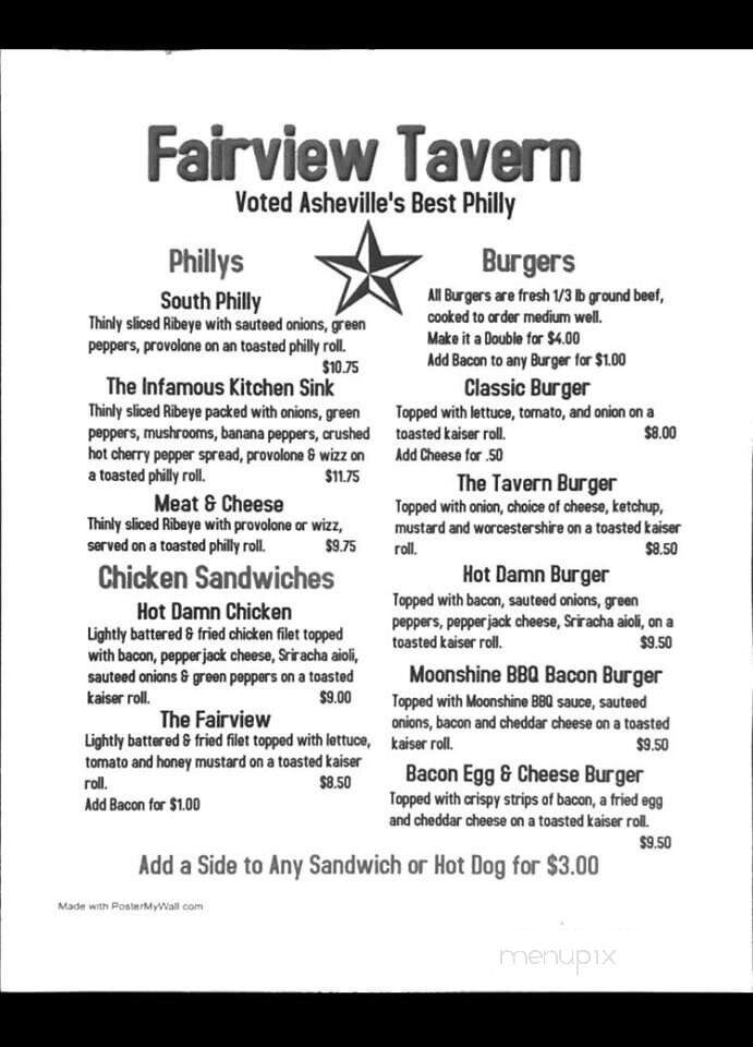 Fairview Tavern - Asheville, NC
