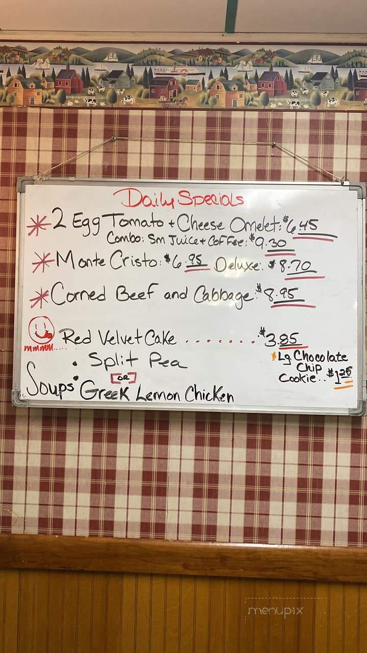 Beacon Woods Restaurant - Hudson, FL menu_pic