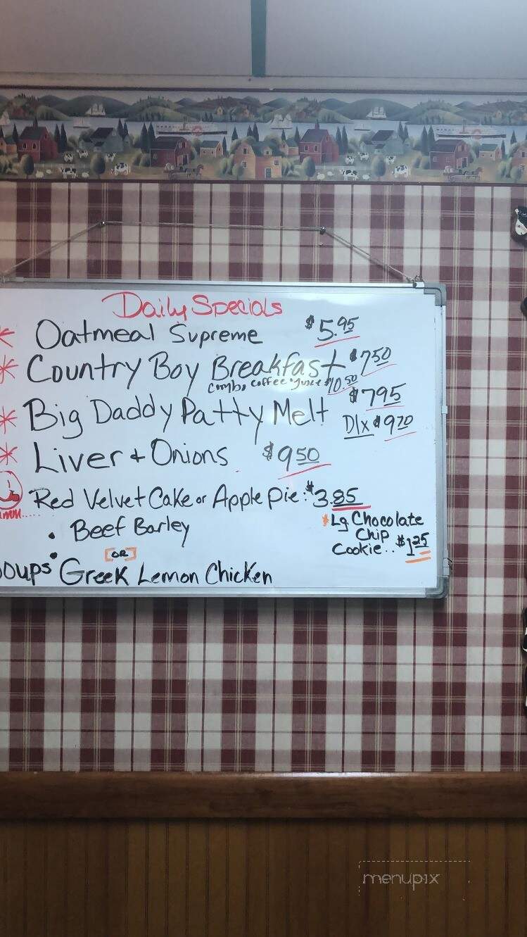 Beacon Woods Restaurant - Hudson, FL menu_pic