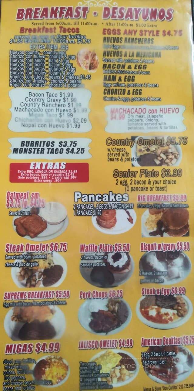 Family Mexican Restaurant - San Antonio, TX menu_pic