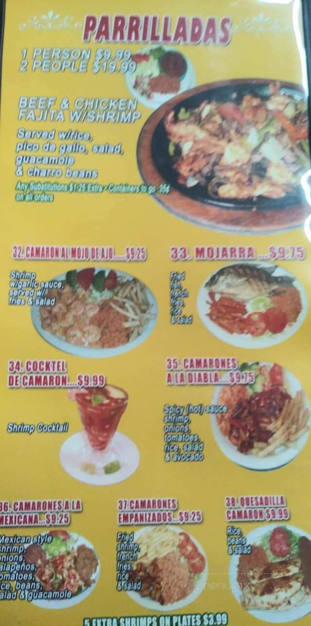 Family Mexican Restaurant - San Antonio, TX menu_pic